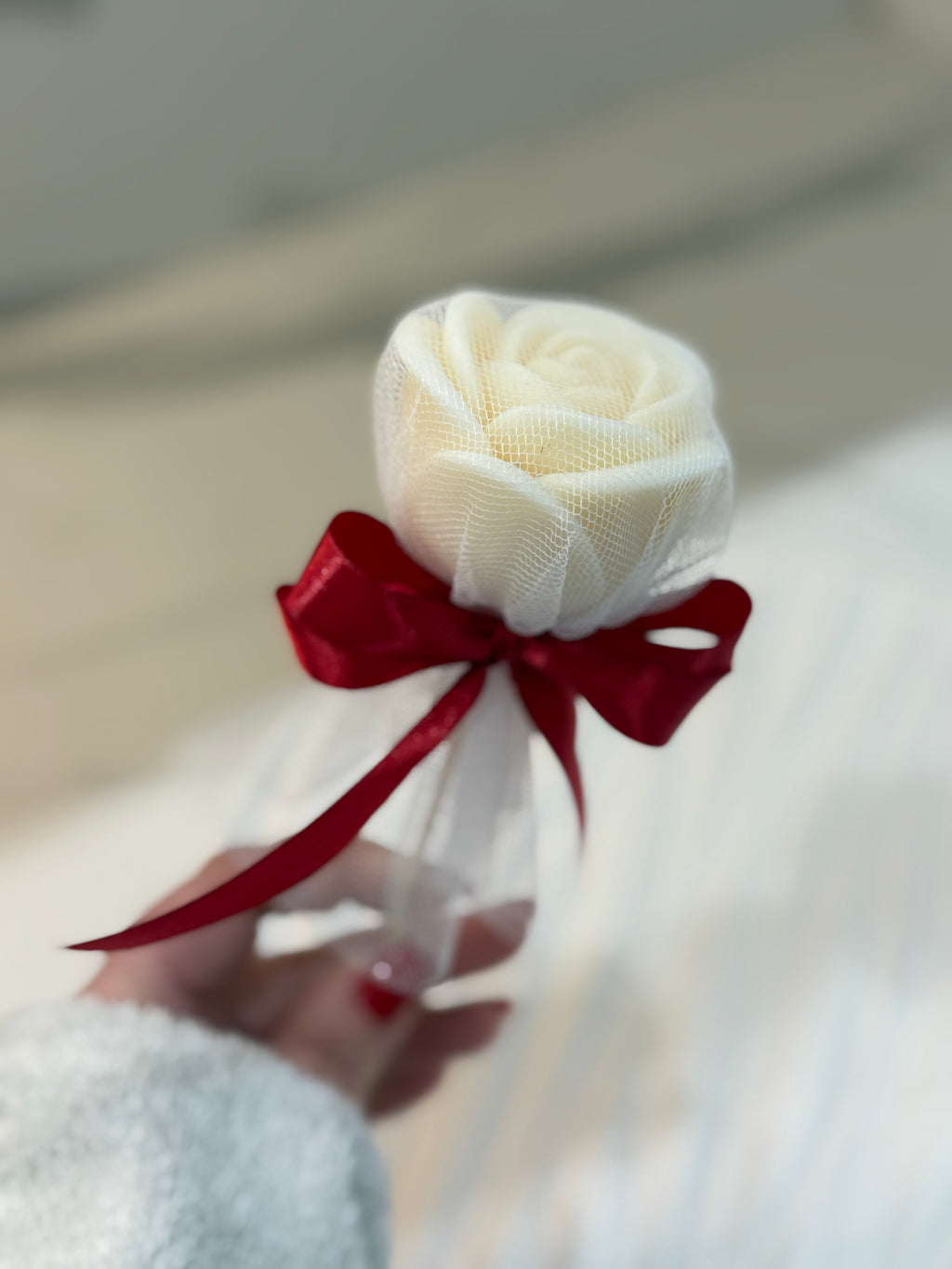 Rosa con stecco